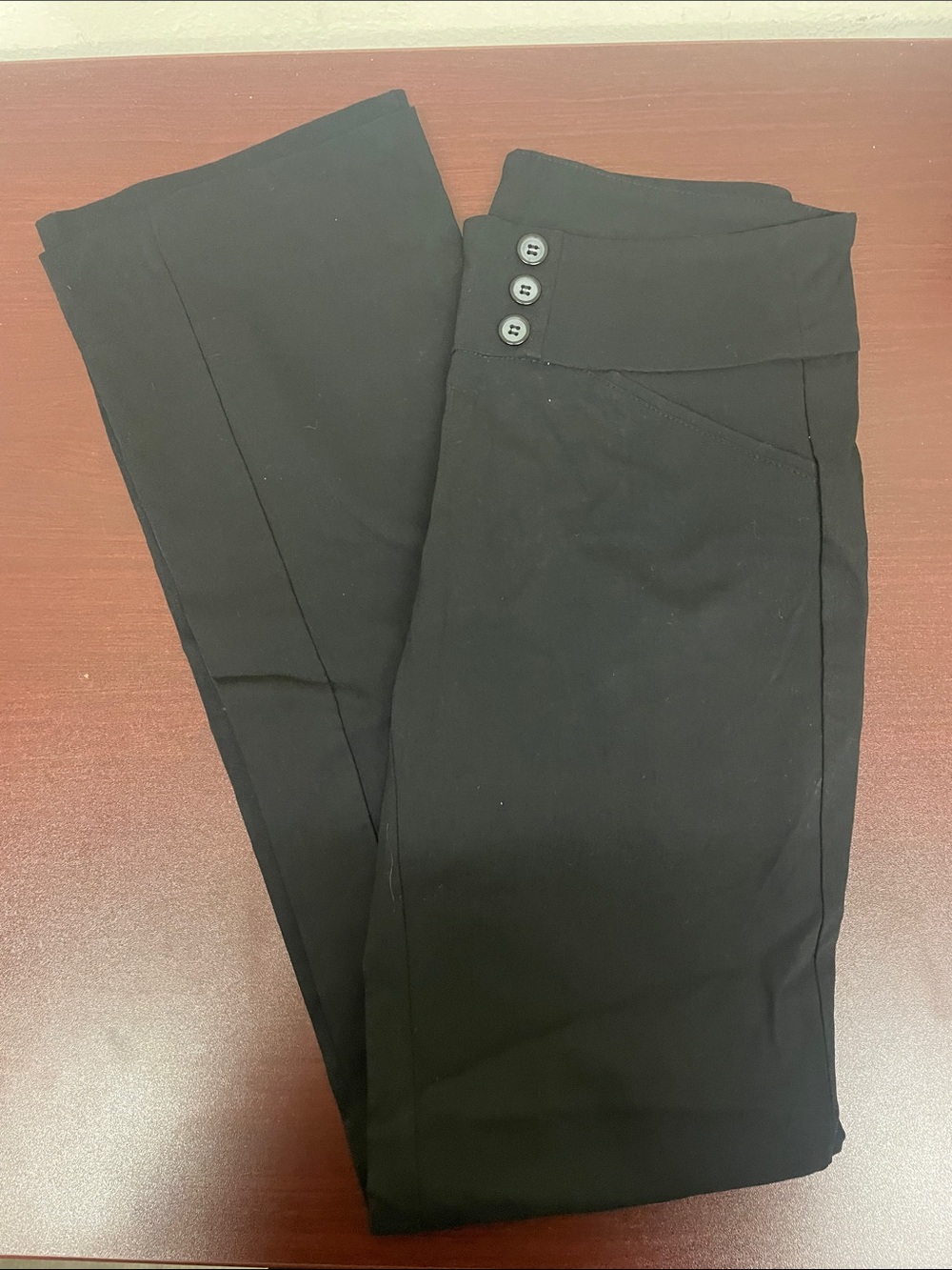 Joe Benbasset Womens Black Button Pants | Size: Small